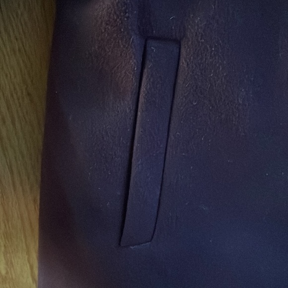 Warm purple pea coat! - Picture 6 of 7